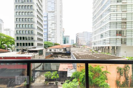 Vista Quarto Sala de apartamento para alugar com 1 quarto, 47m² em Vila Olímpia, São Paulo