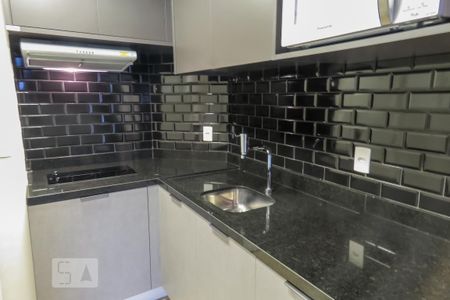 Cozinha de kitnet/studio para alugar com 1 quarto, 47m² em Vila Olímpia, São Paulo