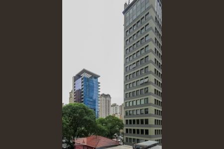 Vista varanda de kitnet/studio para alugar com 1 quarto, 47m² em Vila Olímpia, São Paulo