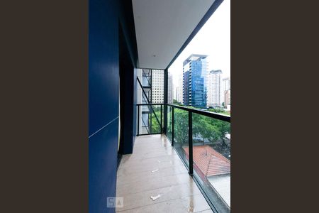 Varanda de apartamento para alugar com 1 quarto, 47m² em Vila Olímpia, São Paulo