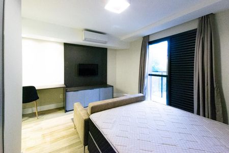 Quarto Sala de apartamento para alugar com 1 quarto, 47m² em Vila Olímpia, São Paulo