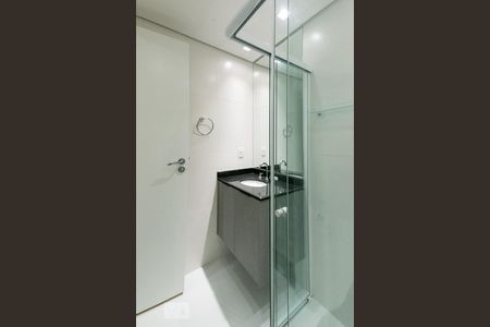 Banheiro Social de apartamento para alugar com 1 quarto, 47m² em Vila Olímpia, São Paulo