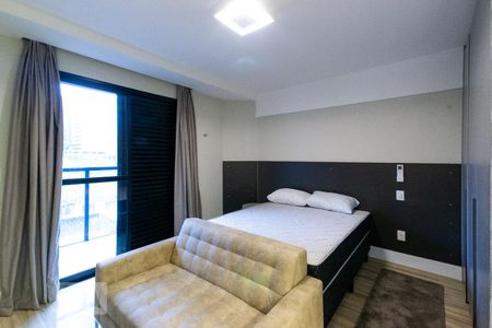 Quarto Sala de apartamento para alugar com 1 quarto, 47m² em Vila Olímpia, São Paulo