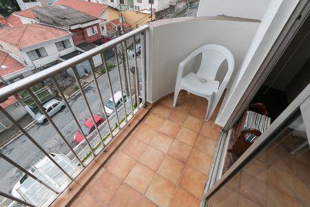 Varanda  de apartamento à venda com 3 quartos, 90m² em Vila Santo Estéfano, São Paulo