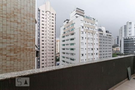 Apartamento para alugar com 123m², 2 quartos e 3 vagasVista da Varanda da Sala de Jantar