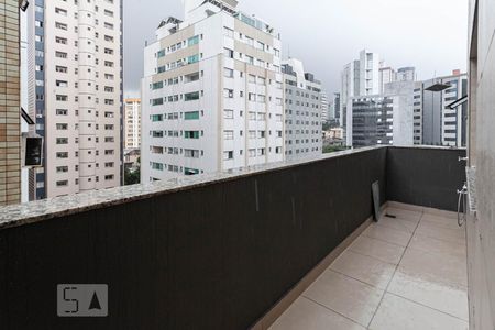 Apartamento para alugar com 123m², 2 quartos e 3 vagasVaranda da Sala de Jantar