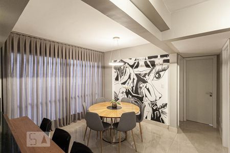 Sala de Jantar de apartamento para alugar com 2 quartos, 123m² em Lourdes, Belo Horizonte