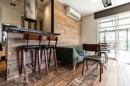 Apartamento à venda com 120m², 2 quartos e 2 vagasSala