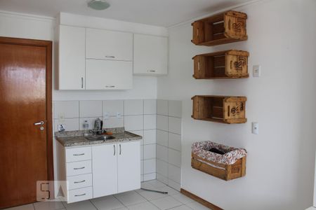 Cozinha de apartamento para alugar com 1 quarto, 35m² em Sul (águas Claras), Brasília