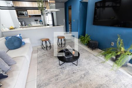 Sala de apartamento à venda com 1 quarto, 51m² em Barra Funda, São Paulo