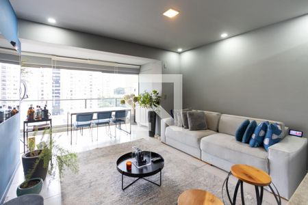 Sala de apartamento à venda com 1 quarto, 51m² em Barra Funda, São Paulo