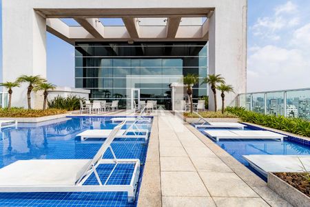 Studio para alugar com 34m², 1 quarto e 1 vagaRooftop - Piscina