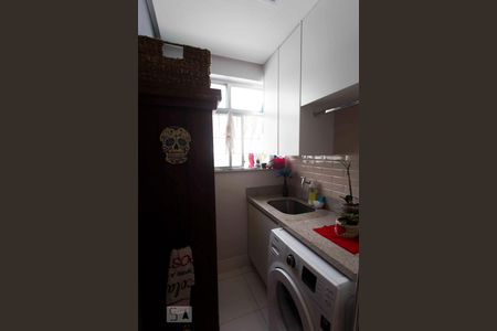 área de serviço de apartamento à venda com 2 quartos, 76m² em Icaraí, Niterói