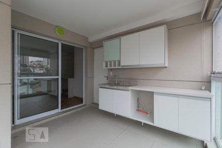 Varanda Gourmet de apartamento à venda com 2 quartos, 70m² em Bosque da Saúde, São Paulo