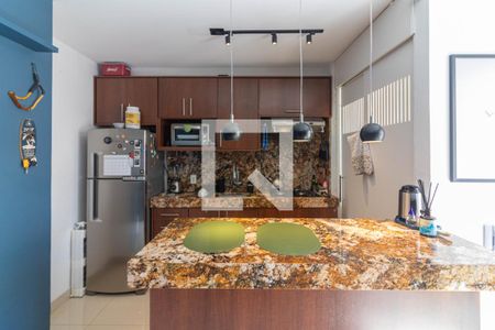 Sala de apartamento para alugar com 1 quarto, 35m² em Moema, São Paulo