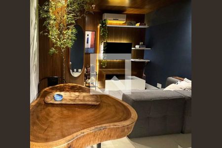 Sala de apartamento para alugar com 1 quarto, 35m² em Moema, São Paulo