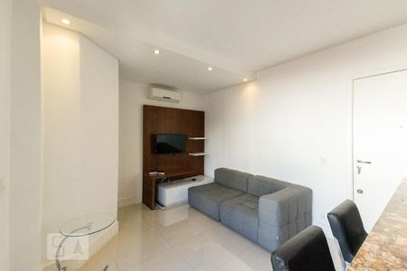 Sala de apartamento à venda com 1 quarto, 35m² em Moema, São Paulo