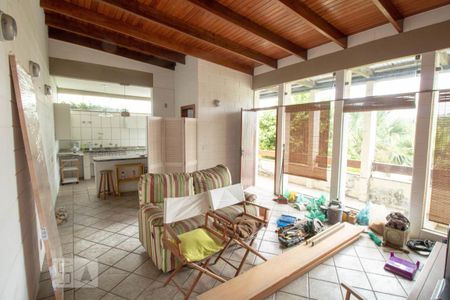 Sala de casa para alugar com 2 quartos, 165m² em Vila Assunção, Santo André