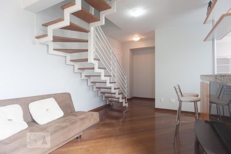 Sala de apartamento para alugar com 1 quarto, 58m² em Cambuí, Campinas