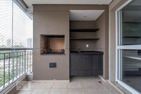 Varanda Gourmet de apartamento à venda com 4 quartos, 150m² em Vila Andrade, São Paulo