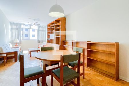 Sala de apartamento para alugar com 3 quartos, 121m² em Cerqueira César, São Paulo