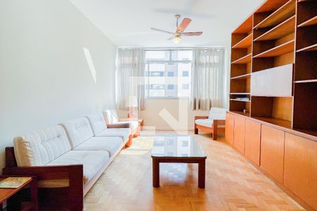 Sala de apartamento à venda com 3 quartos, 121m² em Cerqueira César, São Paulo