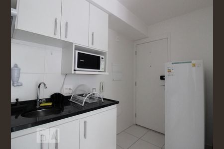 Cozinha de kitnet/studio à venda com 1 quarto, 28m² em Santana, São Paulo