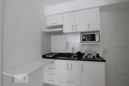 Cozinha de kitnet/studio à venda com 1 quarto, 28m² em Santana, São Paulo