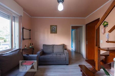 Sala de apartamento à venda com 3 quartos, 118m² em Nonoai, Porto Alegre