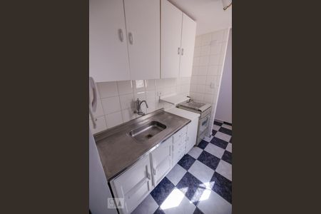 Cozinha de apartamento à venda com 1 quarto, 31m² em Campos Elíseos, São Paulo