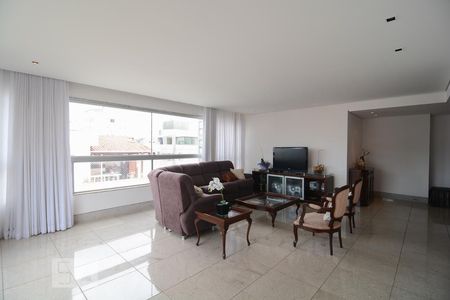 Sala de apartamento à venda com 4 quartos, 154m² em Buritis, Belo Horizonte