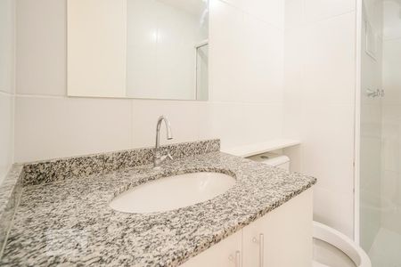 Banheiro de apartamento para alugar com 2 quartos, 49m² em Parque São Jorge, São Paulo