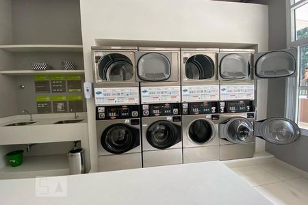 Studio para alugar com 35m², 1 quarto e 1 vagaLavanderia