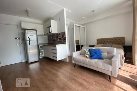 Sala de kitnet/studio para alugar com 1 quarto, 35m² em Real Parque, São Paulo