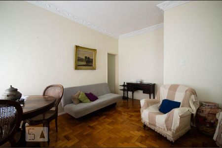 Sala de apartamento à venda com 2 quartos, 104m² em Leblon, Rio de Janeiro