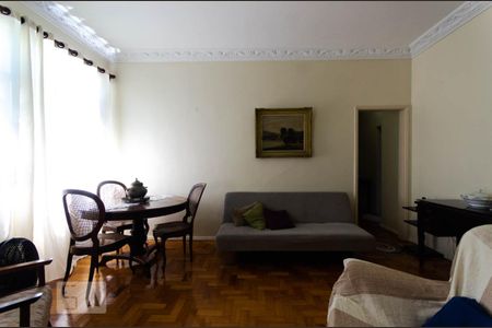 Sala de apartamento à venda com 2 quartos, 104m² em Leblon, Rio de Janeiro