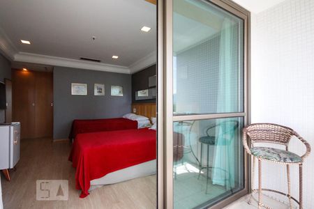 Studio para alugar com 35m², 1 quarto e sem vagaVaranda