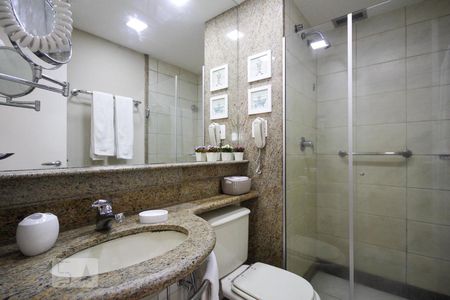 Studio para alugar com 35m², 1 quarto e sem vagaBanheiro da Suíte 