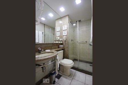 Studio para alugar com 35m², 1 quarto e sem vagaBanheiro da Suíte 