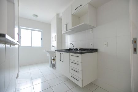 Cozinha de apartamento para alugar com 2 quartos, 54m² em Jardim das Samambaias, Jundiaí