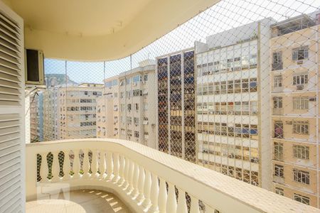 Varanda de apartamento para alugar com 3 quartos, 105m² em Copacabana, Rio de Janeiro