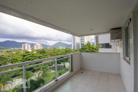 Varanda de apartamento para alugar com 3 quartos, 80m² em Recreio dos Bandeirantes, Rio de Janeiro