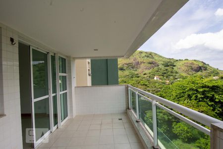 Varanda de apartamento à venda com 3 quartos, 80m² em Recreio dos Bandeirantes, Rio de Janeiro