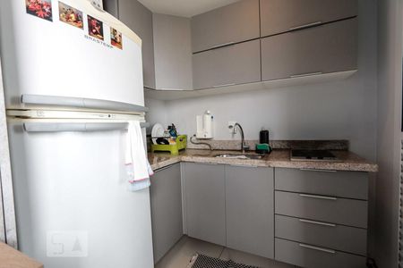 cozinha de apartamento à venda com 1 quarto, 49m² em Vila Andrade, São Paulo