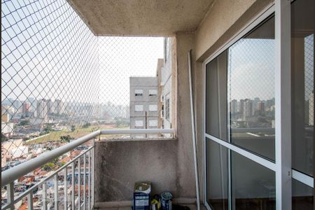 Varanda da Sala de apartamento à venda com 2 quartos, 63m² em Cambuci, São Paulo