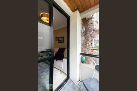 Varanda Sala de apartamento para alugar com 1 quarto, 45m² em Moema, São Paulo