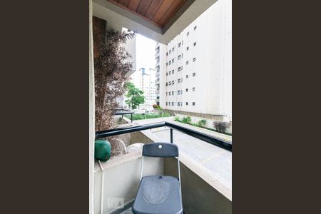 Varanda Sala de apartamento para alugar com 1 quarto, 45m² em Moema, São Paulo