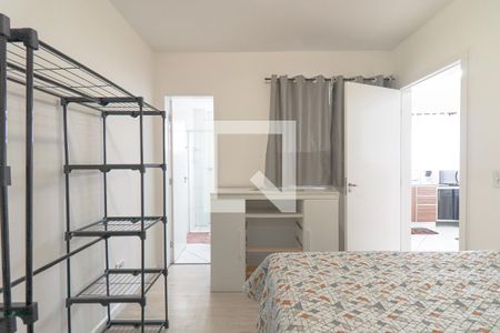 Quarto 1 - Suíte de apartamento para alugar com 1 quarto, 35m² em Portão, Curitiba