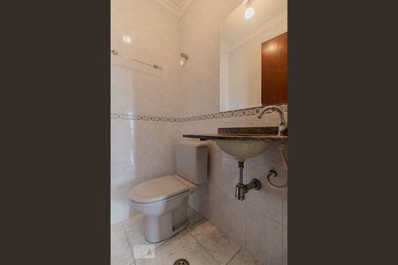 Lavabo de apartamento à venda com 3 quartos, 130m² em Vila Valparaíso, Santo André