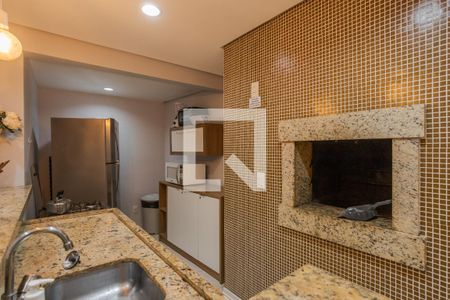 Área comum - Salão de festas de apartamento para alugar com 1 quarto, 49m² em Independência, Porto Alegre